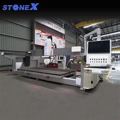 Serra de ponte CNC de 5 eixos para pedra
