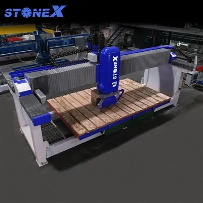 Máquina de serra de ponte de pedra
